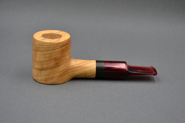 Sitter Poket Poker 2127 - Olive Wood Tobacco Pipe