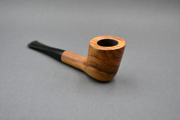Smooth Small Zulu 2177 – Olive Wood Tobacco Pipe