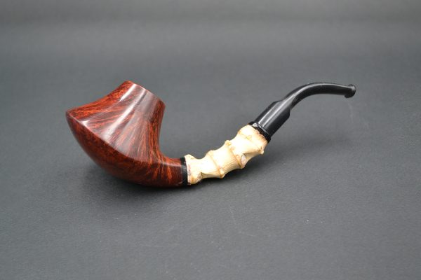 Smooth Volcano 21116 - Briar Tobacco Pipe