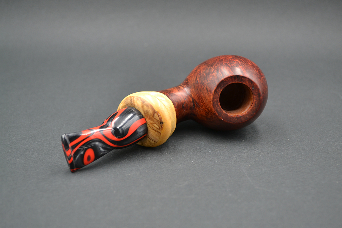 Teardrop Bent Egg 21114 – Briar Tobacco Pipe