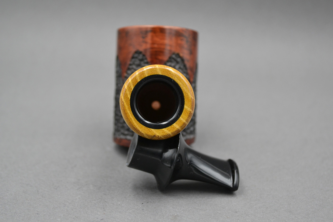 King Reverse Calabash 21133 Handmade Briar Tobacco Pipe by Constantinos Zissis 01