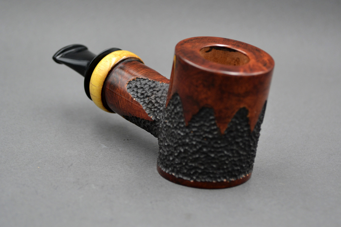 King – Reverse Calabash – 21133 – Handmade Briar Tobacco Pipe