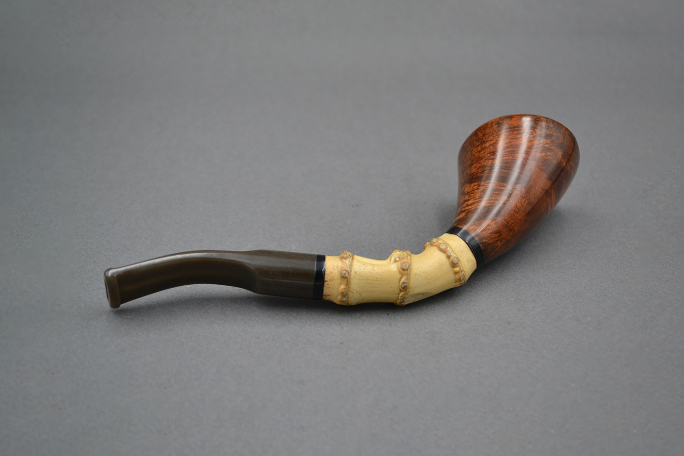 Alp Horn 22156 Handmade Briar Tobacco Pipe Constantinos Zissis 0009