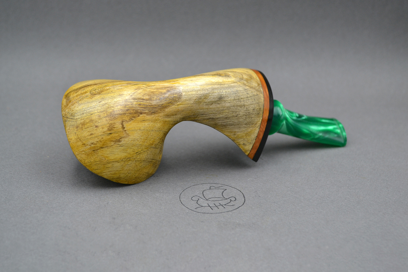 Altbo – 22217 – Handmade Lemon Tree Wood Tobacco Pipe