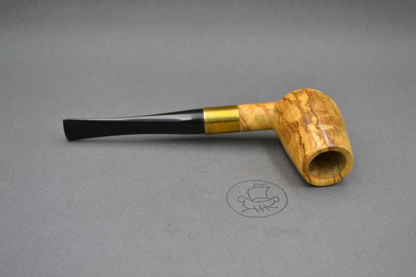 Anniversary 22241 Handmade Olive Wood Tobacco Pipe Constantinos Zissis 0001