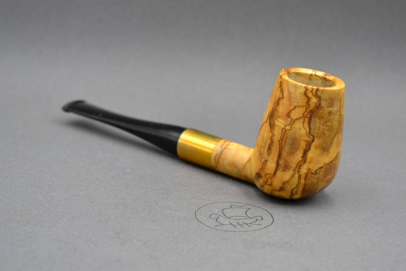 Anniversary – 22241 – Handmade Olive Wood Tobacco Pipe