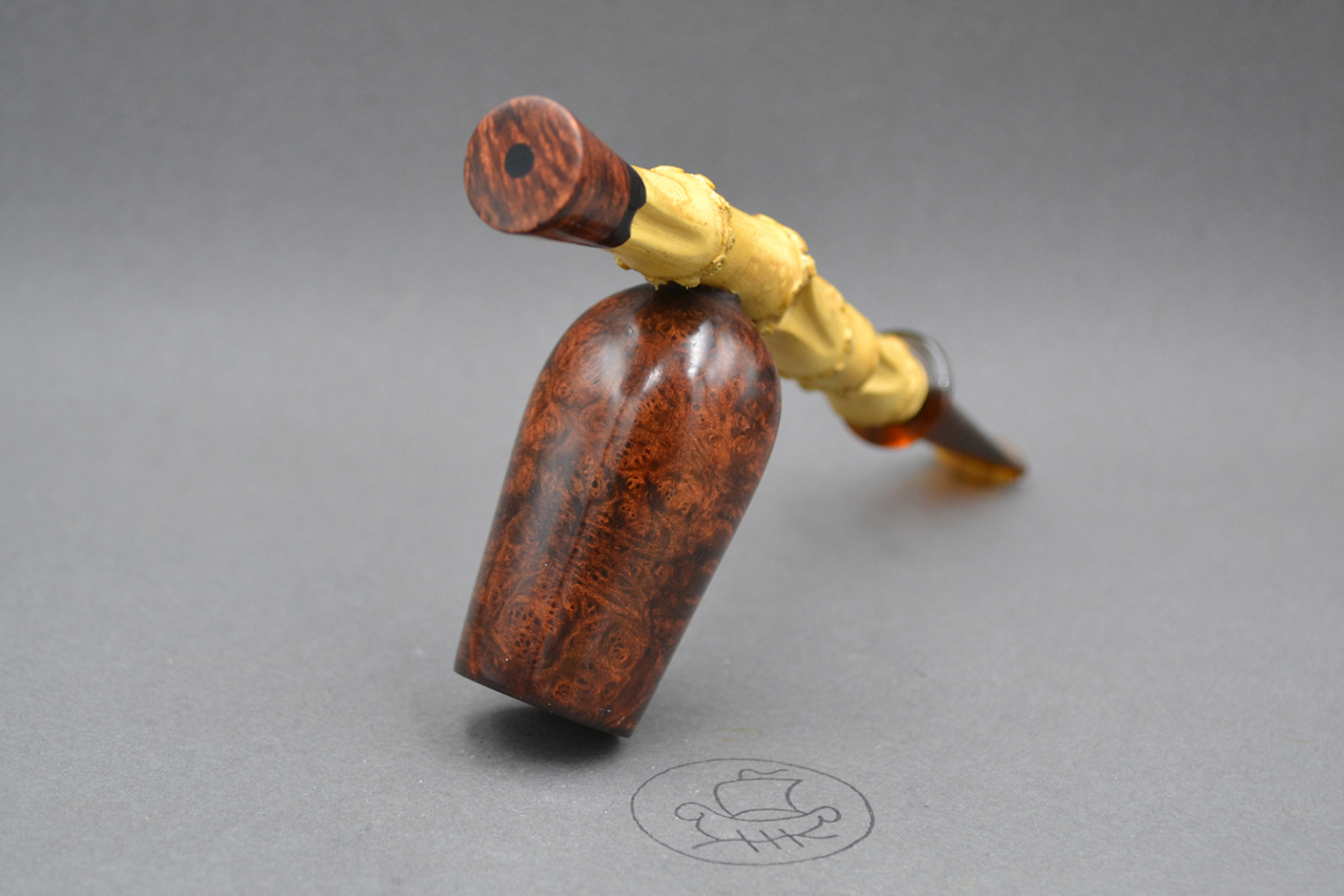 Nanui 22254 – Handmade Briar Tobacco Pipe