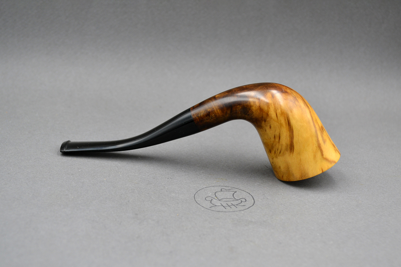 Nobuhle 22231 Handmade Olive Wood Tobacco Pipe Constantinos Zissis 0000