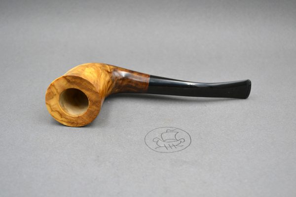 Nobuhle 22231 Handmade Olive Wood Tobacco Pipe Constantinos Zissis 0002