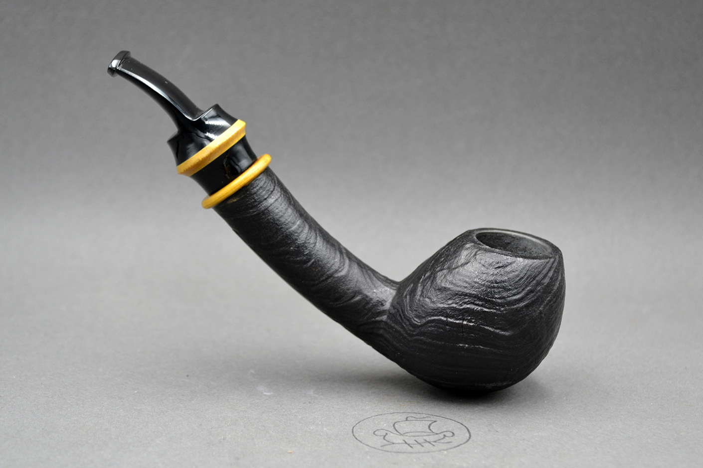 Black Hawk – 22221 – Handmade Olive Wood Tobacco Pipe