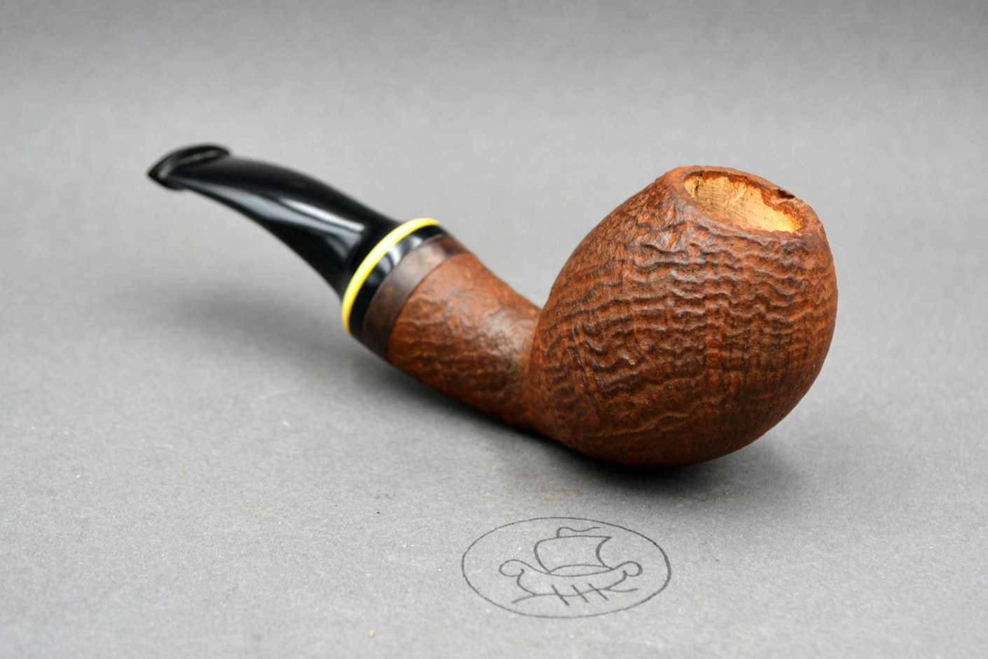 Scarface – 22182 – Handmade Briar Tobacco Pipe